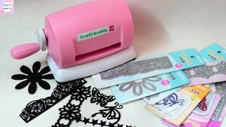 Unboxing Craft Buddy Mini Die Cutting Machine For Scrapbooking and Explosion Box [upl. by Kalindi458]