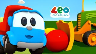 Leo el Camión  Colores para niños y bebés en español  Carritos para niños [upl. by Cavil]