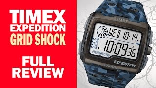 Timex Expedition Gridshock  TW4B07100  Full Review  I Review Crap [upl. by Anecusa282]