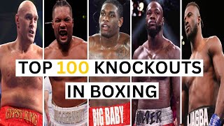 Top 100 Heavyweight Knockouts [upl. by Cown]