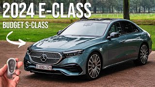 New 2024 Mercedes EClass  POV drive amp walkaround [upl. by Ilhsa]