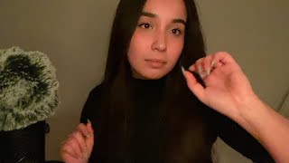 ASMR  Putting you to sleep inaudible whispering hand movements amp personal attention [upl. by Alioz]