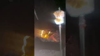 Toasting marshmellows firepeacfulquietoutdoors subscribe [upl. by Airotnes]