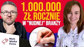 Od 1500złmies do 1000000zł rocznie w quotnudnejquot branży Ewa Popielarz [upl. by Dorian]