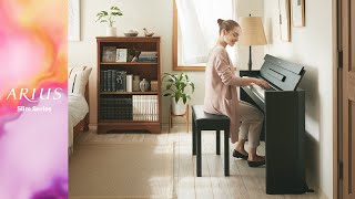 Yamaha Digital Piano YDP ARIUS  Slim series Overview [upl. by Izzy]