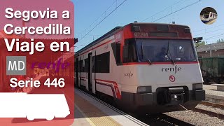 Viajando de Segovia a Cercedilla  Renfe Media Distancia [upl. by Revkah]