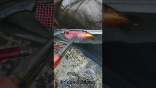 Plastic Bumper Repairing youtubeshorts repair plasticrepair plastic plastic [upl. by Vinna]