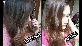 How I Dye My Hair At Home  Dark to Light Brown  Revlon ColorSilk  No Bleach [upl. by Llennaj]