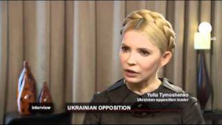 euronews interview  Tymoshenko I will never abandon Ukraine [upl. by Anastasia178]