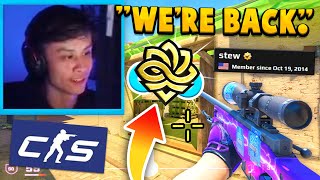 quotTHE NEW DREAM DUO FOR STEWIEquot 😳  Stewie2K Reunites CS2 w ExTeammate  Level 10 FACEIT POV [upl. by Amikahs]