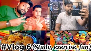 Vlog 6 🌍10± Study Challenge 💪🏻 How to Study 📒 How To Lose Weight 🏃🏻exercise funnymotivation books [upl. by Inez233]