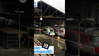 La Gare De Périgueux  TER Périgueux — Bordeaux Ou Périgueux — Brive [upl. by Anpas]