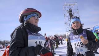 Pentathlon des neiges Sun Life 2023  Tournoi invitation scolaire RSEQQCA primaire [upl. by Akirret]