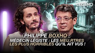 PHILIPPE BOXHO MÉDECIN LÉGISTE  LES MEURTRES LES PLUS HORRIBLES QU’IL AIT VUS [upl. by Drarehs824]