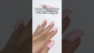 Pense em um esmalte que dá trabalho pra fazer uma esmaltação 🤡 esmalte manicure unhas [upl. by Oremar]