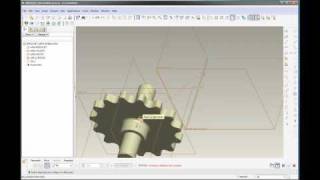 Sprocket mechanism with ProE WildFire 40 [upl. by Deborah589]