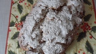 Weihnachtsbäckerei Christstollen Stollen selber backen [upl. by Alliw]