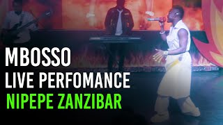 Mbosso live perfomance Nipepe Zanzibar [upl. by Delcina]