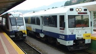 Touring Northern Spain by Rail  Santander to Casar de Periedo [upl. by Ennairod912]