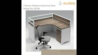 Single Workstation Table  Office Furniture [upl. by Kylen873]