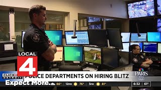 Police departments on hiring blitz as fewer people answer call to protect and serve [upl. by Newberry]