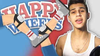 A PERNINHA  Happy Wheels [upl. by Airamanna]