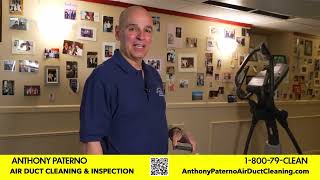 AIR DUCT CLEANING Anthony Paterno Consumer Video [upl. by Roswald]