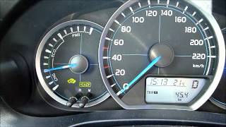 Toyota Yaris Hybrid HSD 37l100km mix fuel consumption [upl. by Gleeson129]