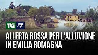 Allerta rossa per lalluvione in EmiliaRomagna [upl. by Yeh438]