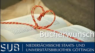 Bücherwunsch für Studierende [upl. by Watson]