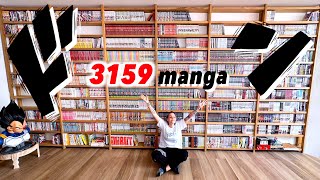 Je vous présente ma mangathèque 3159 manga [upl. by Notniv]