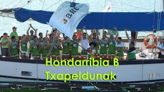 Hondarribia B Txapeldun  Arc 2 Liga Kae 2  Hondarribia Arraun 2015 [upl. by Kurman]