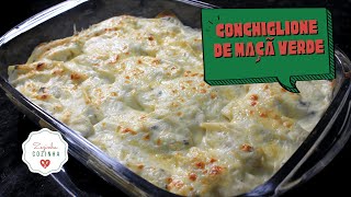 CONCHIGLIONE RECHEADO  Recheio de Maçã Verde e Molho de Gorgonzola [upl. by Rento]