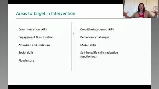 Naturalistic Developmental Behavioral Interventions for Autism Spectrum Disorder [upl. by Duj610]