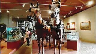 A Museum a collection of horsedrawn vehicles in Stockwood ParkBedfordshireUK [upl. by Caria425]