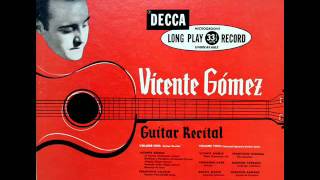 Vicente Gomez 1952 Flamenco Guitar Recital Part 2  Rare Decca Vinyl LP [upl. by Iila]