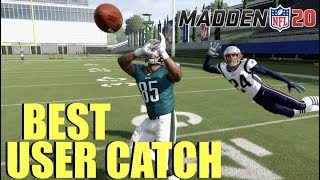 Best User Catch in Madden 20  Works vs Man amp Any Zone  Madden 20 Tips [upl. by Dillie]