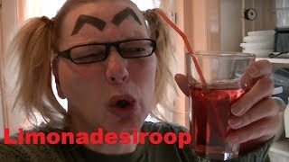 Glas limonadesiroop maken recept [upl. by Ailhat]