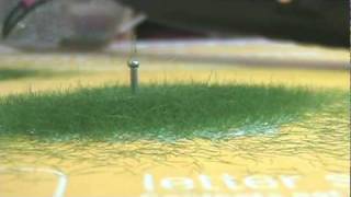 Make a static grass applicator with an electric fly swatter Part 3 [upl. by Goldy]