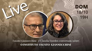 Live do dia 1810 com Fausto Giannecchini exjogador de basquete Brasileiro [upl. by Grimaud]