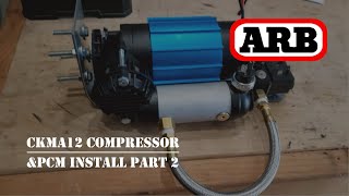 ARB Compressor Install Part 2 [upl. by Ludmilla121]