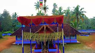 Puthenvelikkara karottukara sreekrishna temple Aerial 4K [upl. by Cower752]