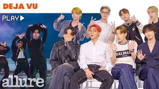 ATEEZ Breaks Down Their Most Iconic Music Videos BOUNCY HALAZIA Deja Vu amp More  Allure [upl. by Galateah171]