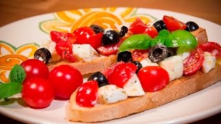 Gino DAcampo  Bruschetta Classica [upl. by Gollin143]