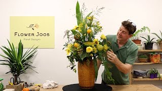 How To Make A Fruity Autumn Flower Arrangement [upl. by Ona499]