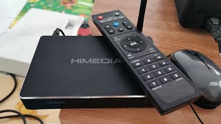 วิธีใช้เครื่องอ่านไฟล์ภาพยนตร์ HIMEDIA H8 รีวิว HIMEDIA H8 ทดสอบกล่อง Android MIMEDIA H8 รองรับ 4K [upl. by Alolomo]