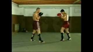 Jérome LEBANNER Thai Boxing 1995 footage [upl. by Pike]