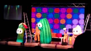 Veggie Tales Live Hairbrush Song [upl. by Spohr398]