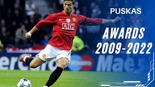 20222009 PUSKAS AWARDS PART1 PUSKAS GOLLERI ronaldo hamit stoch neymar ibrahimovic [upl. by Thekla]