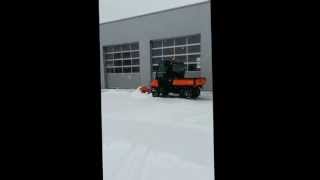 Kubota RTV im Winterdienstwmv [upl. by Ykcaj504]